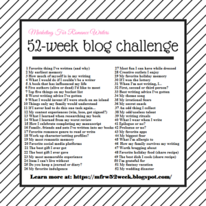 At Least I Got His Number - MFRWAuthor 2018 Week 19