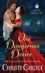Interview with Christy Carlyle, Author of ONE DANGEROUS DESIRE