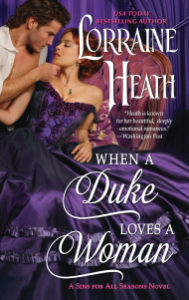 Interview With Lorraine Heath, Author of When a Duke Loves a Woman